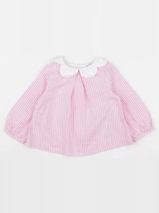 Jacadi - blouse blanc, rose - 36 mois