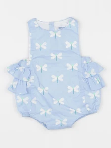 Jacadi - combinaison bleu - 6 mois