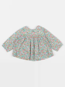 Jacadi - blouse liberty multicolore - 6 mois