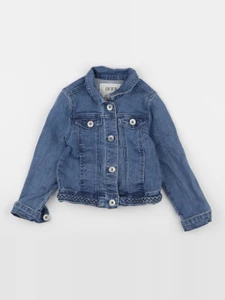 IKKS - veste imprimé au dos bleu - 4 ans