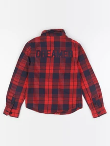 Zadig & Voltaire - chemise imprimé au dos rouge, bleu - 8 ans