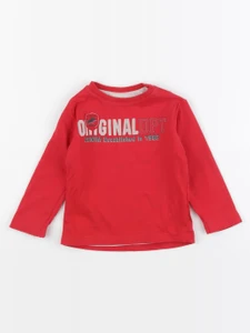 Okaidi - tee-shirt rouge - 3 ans
