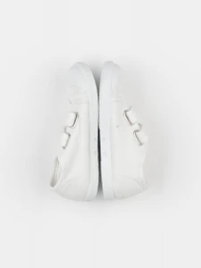 Jacadi - tennis à scratch/ lacets blanc - pointure 23