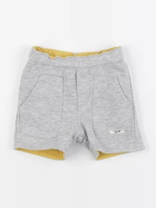 IKKS - short réversible jaune - 18 mois