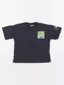 Zara - tee-shirt imprimé au dos noir - 2 ans