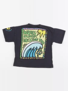 Zara - tee-shirt imprimé au dos noir - 2 ans