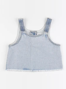 Zara - blouse bleu - 8/9 ans