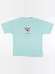 Zara - tee-shirt imprimé au dos bleu, vert - 13/14 ans