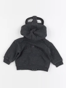 IKKS - sweat imprimé au dos gris - 6 mois