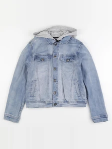 IKKS - veste imprimé au dos bleu - 10 ans