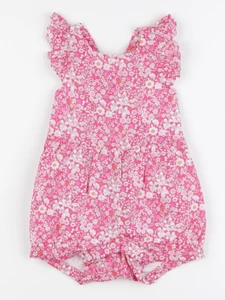 Jacadi - combinaison liberty rose - 12 mois
