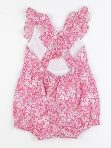 Jacadi - combinaison liberty rose - 12 mois