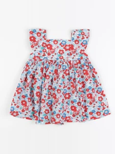 Jacadi - robe liberty multicolore - 12 mois