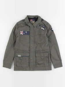 IKKS - veste imprimé au dos vert - 8 ans