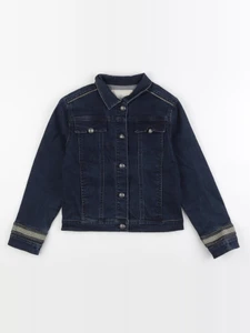 IKKS - veste imprimé au dos bleu, or - 10 ans