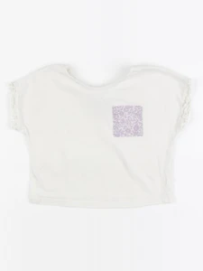 Cyrillus - tee-shirt blanc - 3 ans
