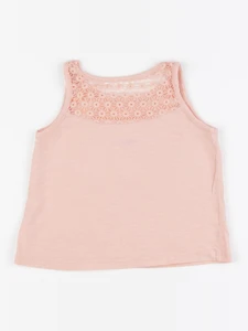 Vertbaudet - débardeur rose - 2 ans
