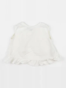 Zara - débardeur blanc - 2/3 ans