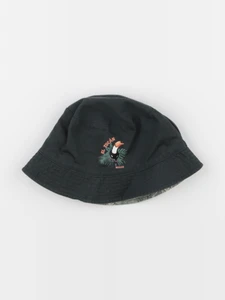 Vertbaudet - chapeau réversible vert - 4/6 ans