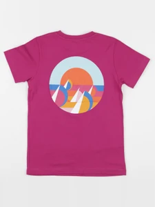 Jacadi - tee-shirt imprimé au dos violet - 10 ans