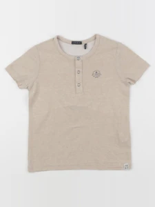 IKKS - tee-shirt imprimé au dos beige - 3 ans