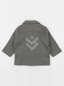 IKKS - veste imprimé au dos vert - 6 mois