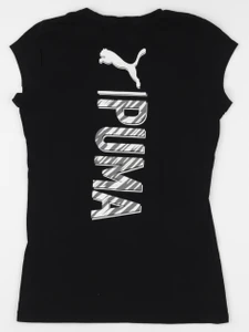 Puma - tee-shirt imprimé au dos noir - 13/14 ans