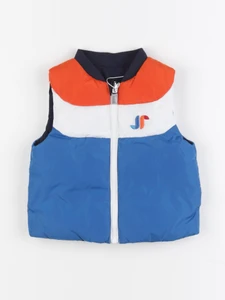 Jacadi - doudoune réversible multicolore, bleu - 18 mois