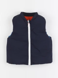 Jacadi - doudoune réversible multicolore, bleu - 18 mois