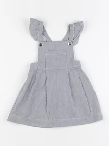 Jacadi - robe bleu, blanc - 3 ans