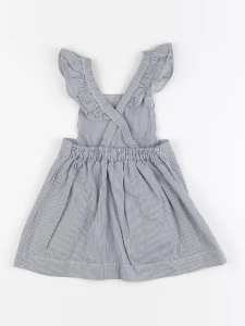 Jacadi - robe bleu, blanc - 3 ans