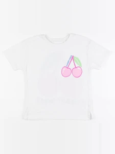 Zara - tee-shirt imprimé au dos blanc - 6 ans