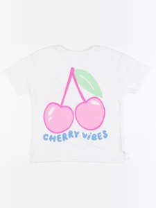 Zara - tee-shirt imprimé au dos blanc - 6 ans
