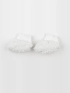 Petit Bateau - chaussons blanc - pointure 15/16