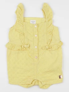 Carrément Beau - combinaison jaune - 12 mois