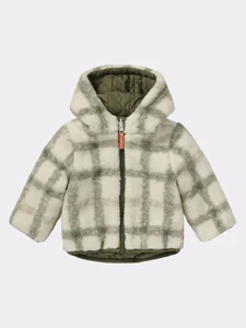 Noppies - veste réversible GALAR blanc, vert (neuf) - 12/18 mois