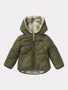 Noppies - veste réversible GALAR blanc, vert (neuf) - 12/18 mois