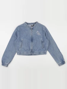 IKKS - veste imprimé au dos bleu - 12 ans
