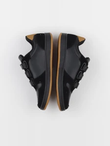 Vertbaudet - tennis à scratch/ lacets noir - pointure 38