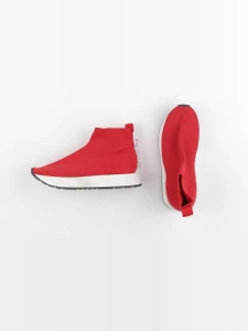 Zara - tennis élastiqué rouge - pointure 32