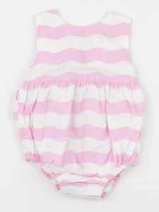 Jacadi - combinaison blanc, rose - 3 mois