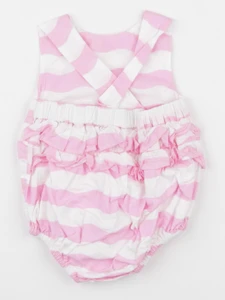 Jacadi - combinaison blanc, rose - 3 mois
