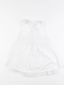 Vertbaudet - robe blanc - 6 ans