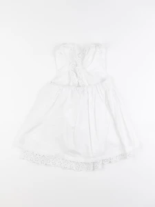 Vertbaudet - robe blanc - 6 ans