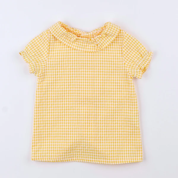 Lola Palacios - robe blanc, jaune - 12 mois