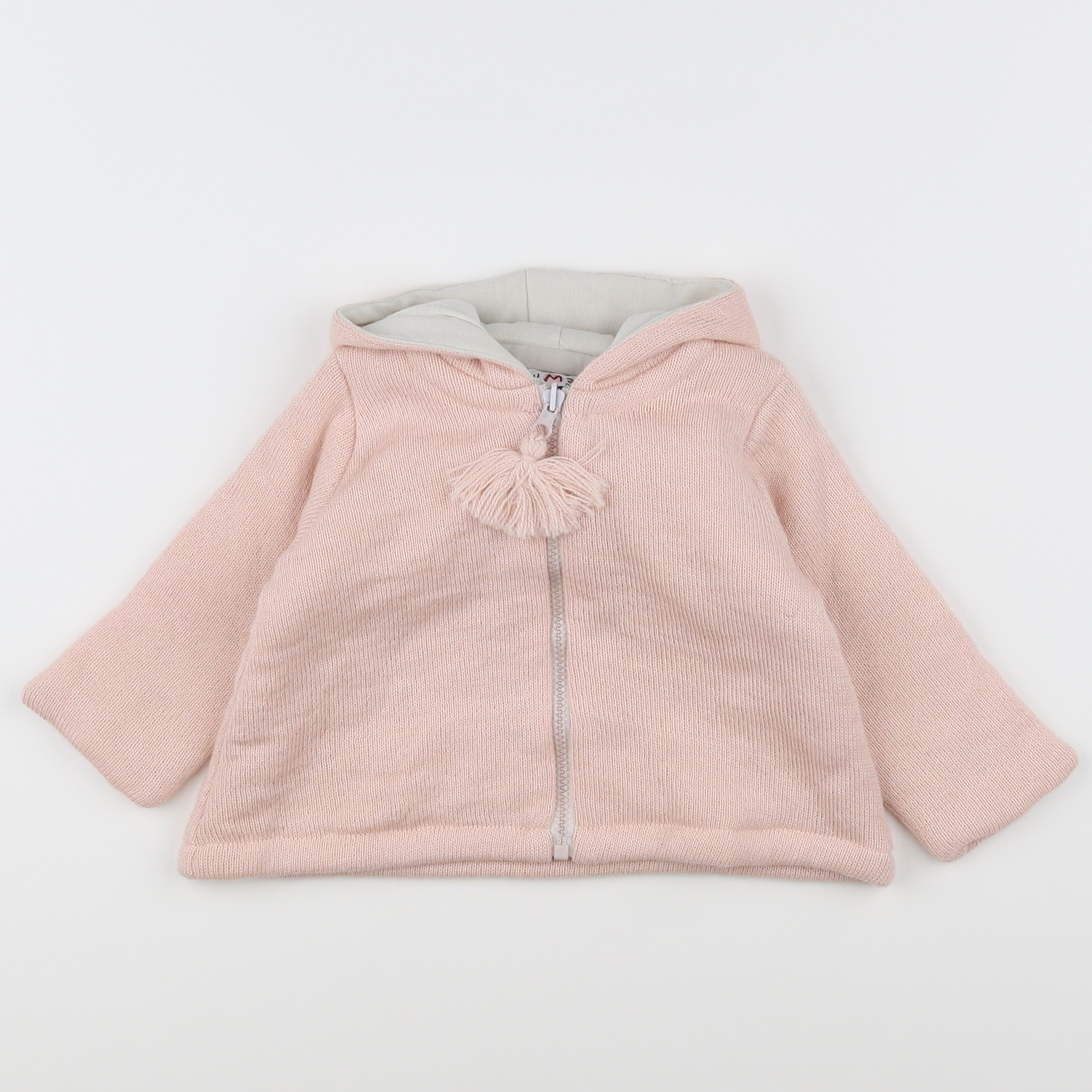 Numae - gilet rose - 9/12 mois