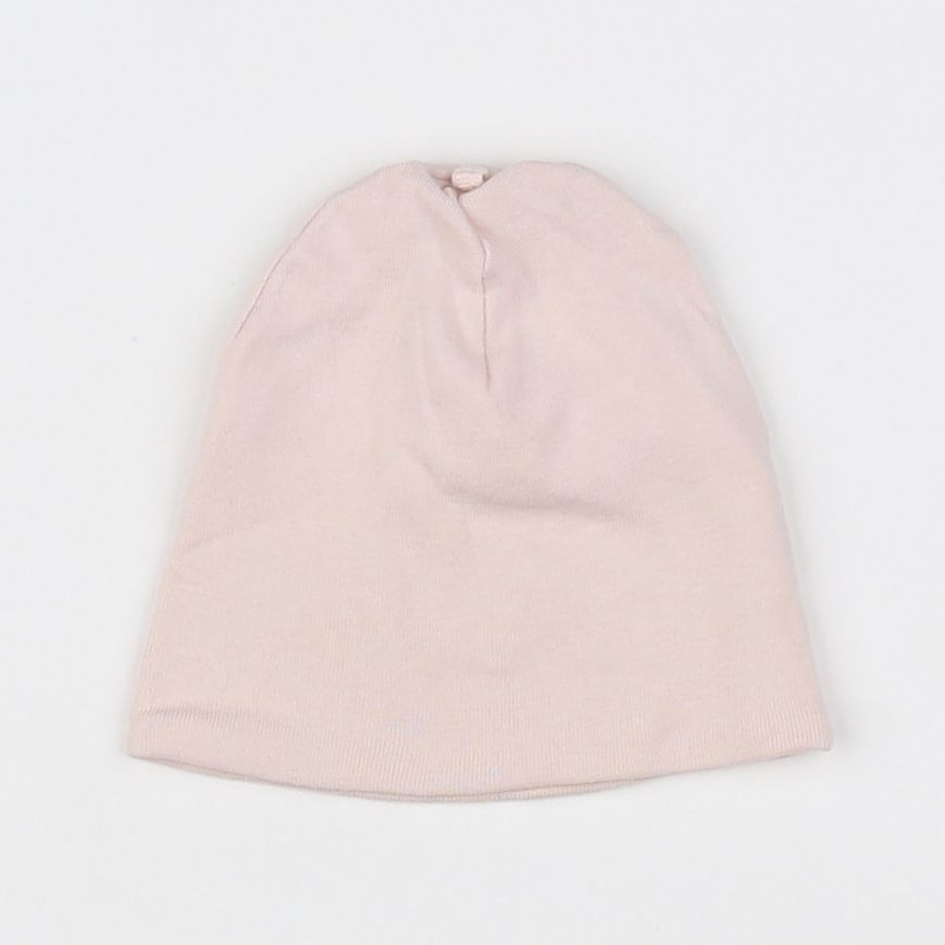 H&M - bonnet de naissance rose - 1/3 mois