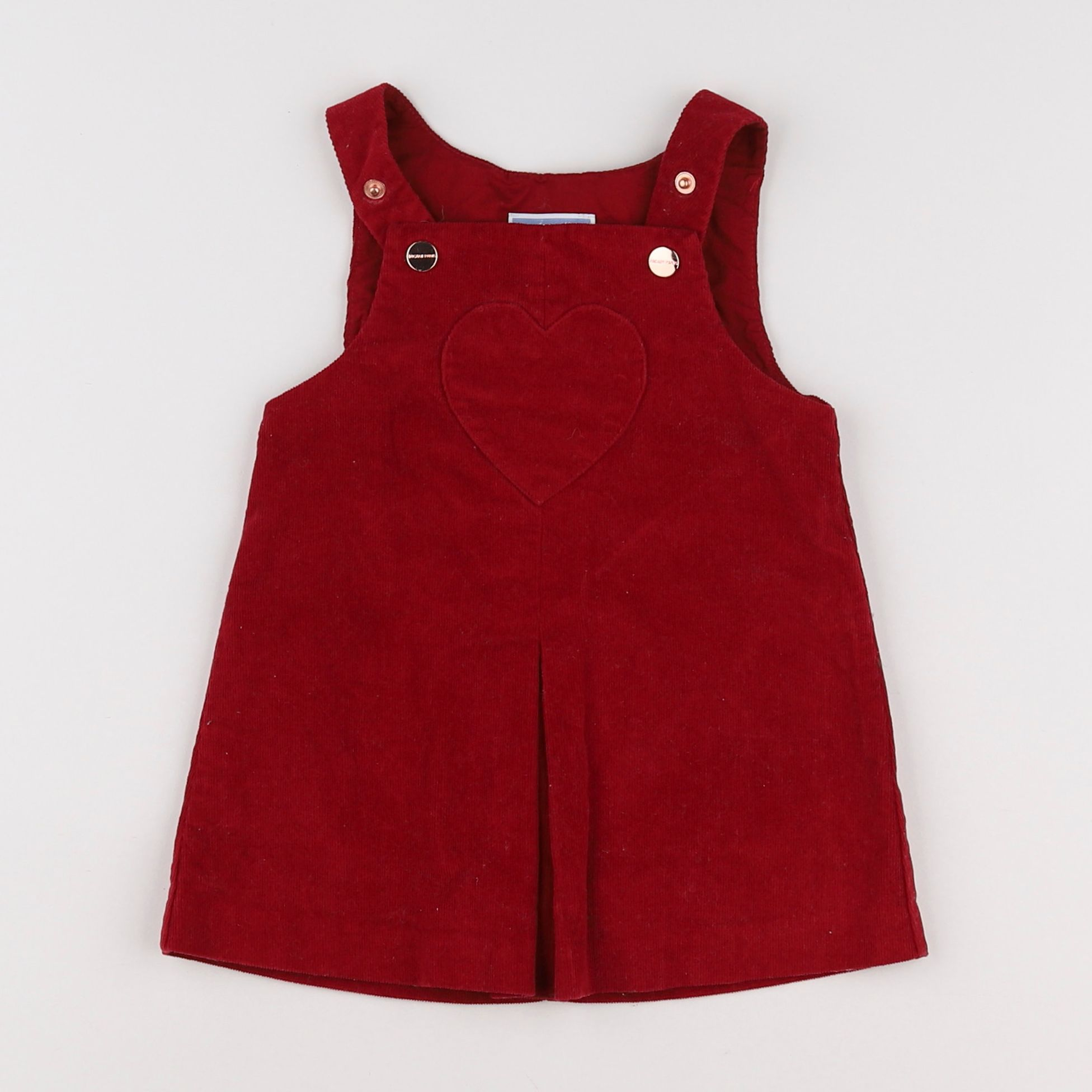 Jacadi - robe rouge - 12 mois