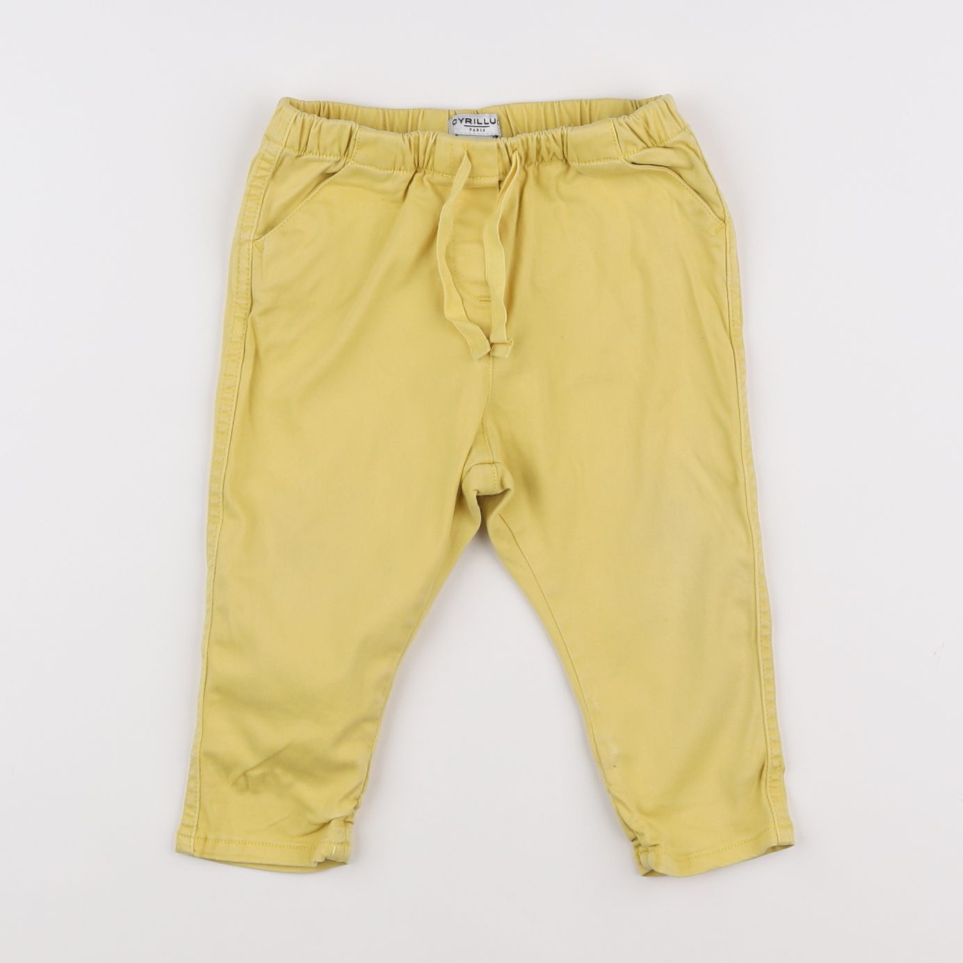 Cyrillus - pantalon jaune - 18 mois