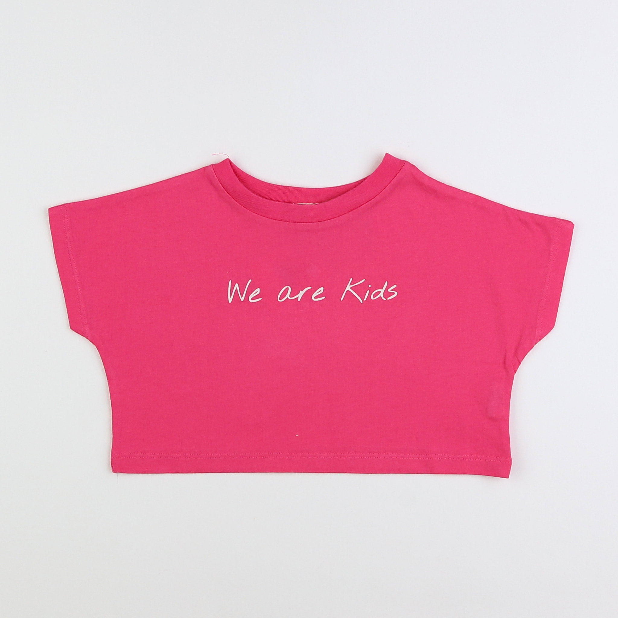 We are kids - crop top rose (neuf) - 18 mois à 2 ans